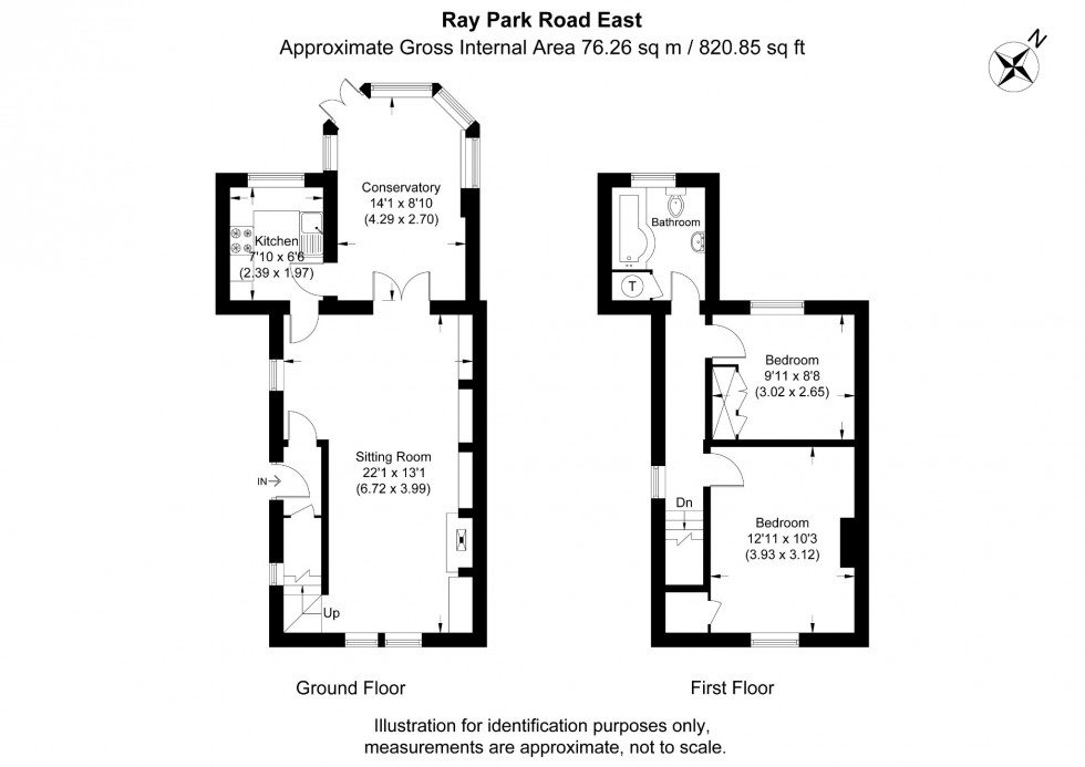 Floorplan for Ray Mill Road East, Maidenhead