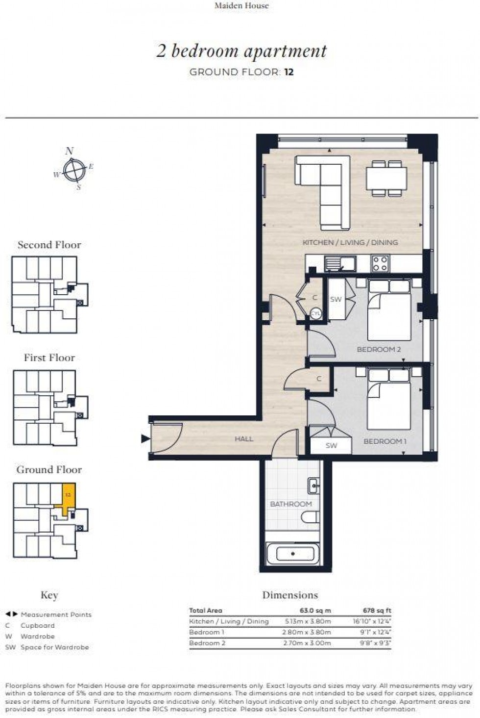 Floorplan for Maidenhead