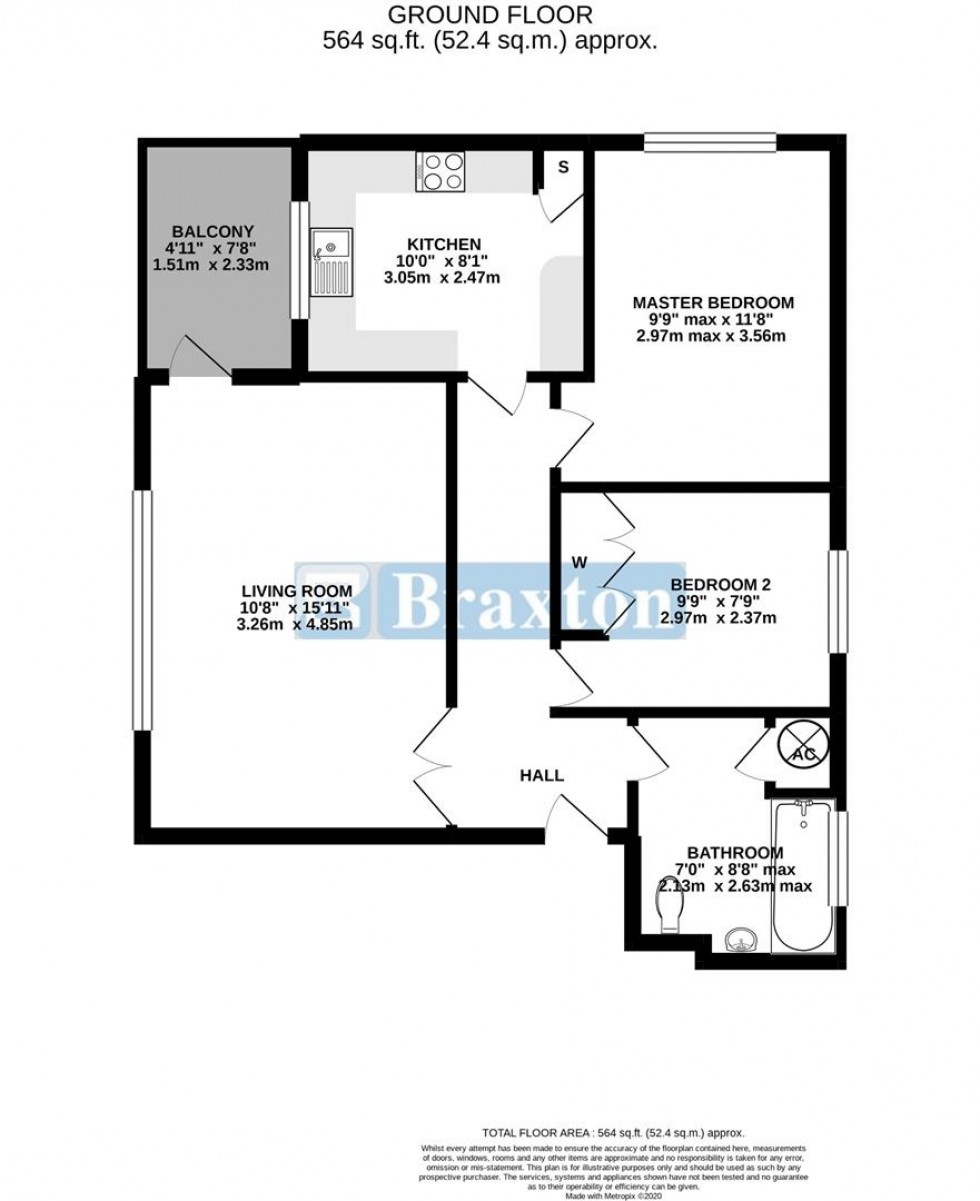 Floorplan for Ray Park Avenue, Maidenhead, Berkshire