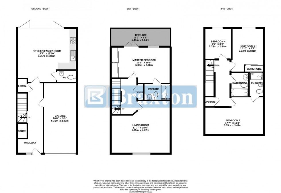 Floorplan for Folly Hill Gardens, Maidenhead, Berkshire