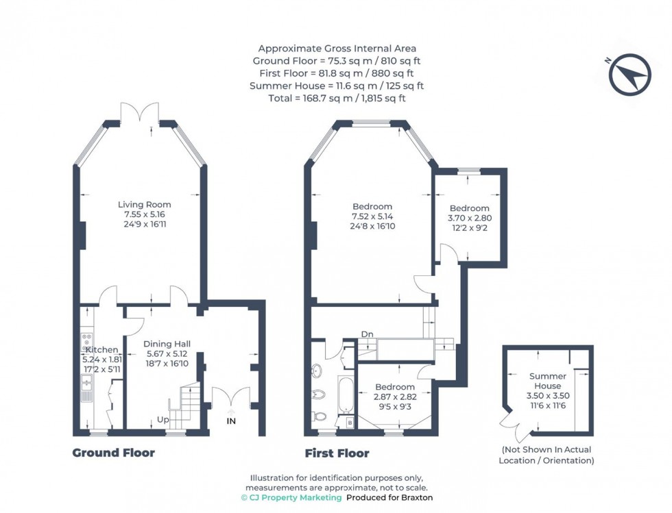 Floorplan for Ray Park Avenue, Maidenhead