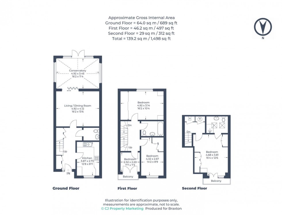 Floorplan for Kensal Green Drive, Maidenhead