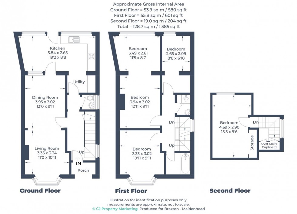 Floorplan for Cookham Road, Maidenhead