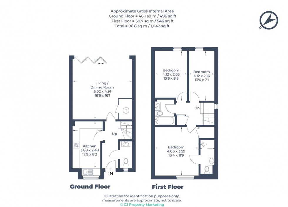 Floorplan for Penyston Road, Maidenhead
