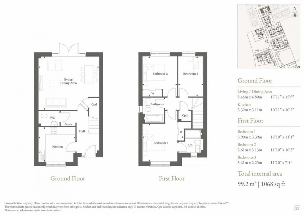Floorplan for De Havilland Place, Maidenhead
