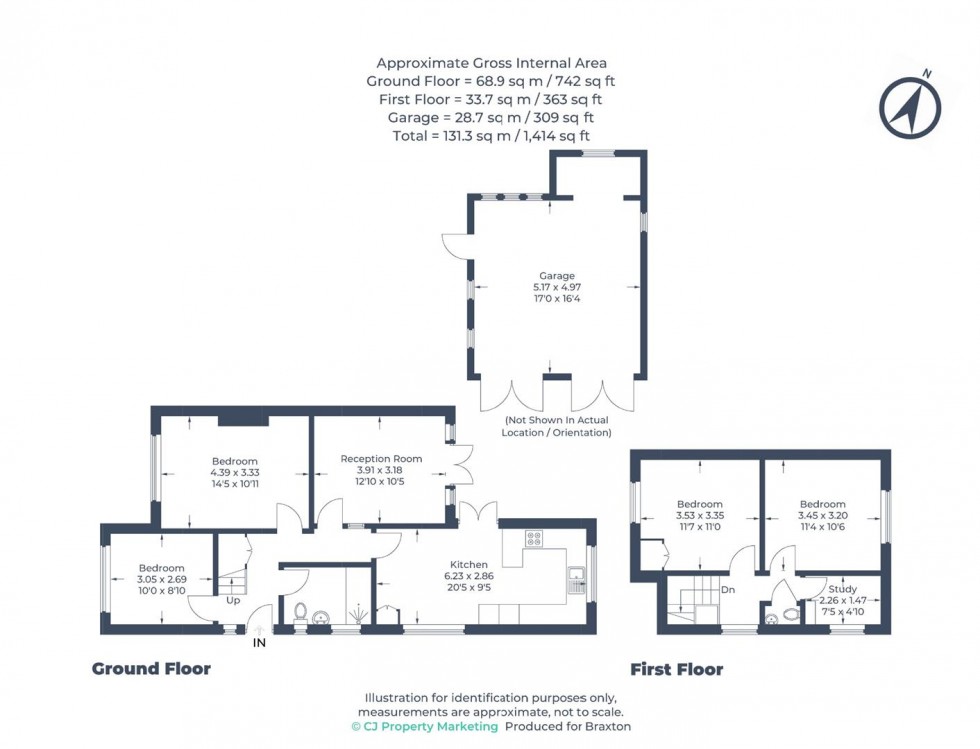 Floorplan for Farm Road, Maidenhead