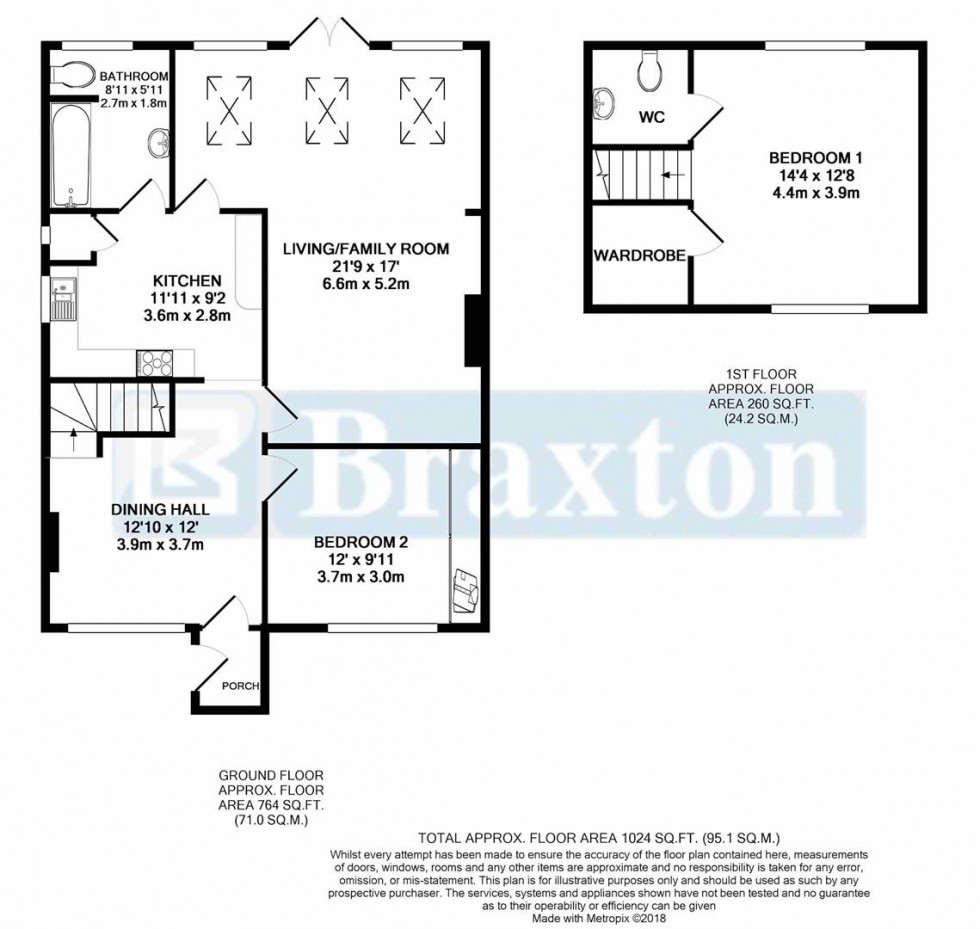 Floorplan for Smithfield Road, Maidenhead