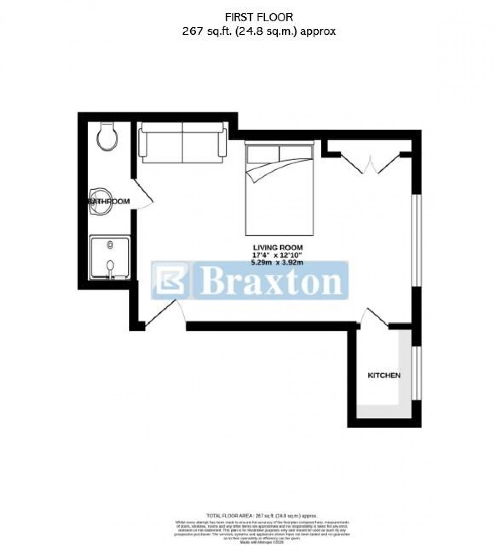 Floorplan for Close To Town, Maidenhead, Berkshire