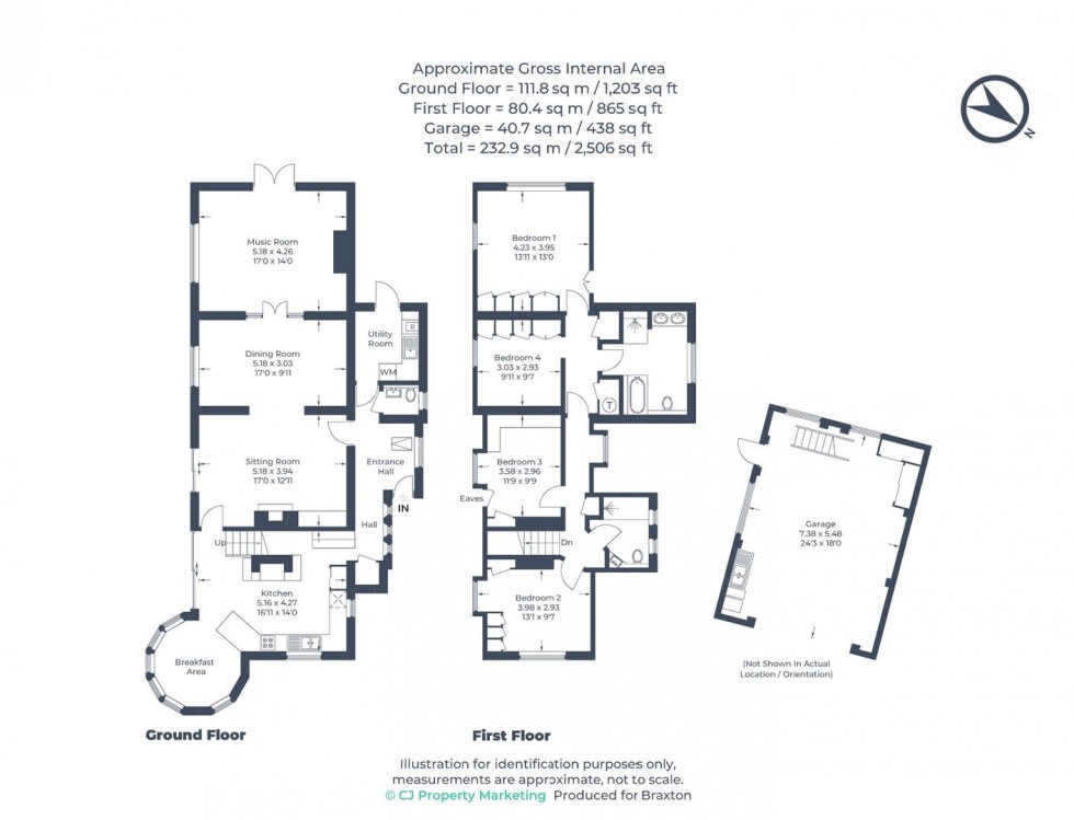 Floorplan for Paley Street, Maidenhead