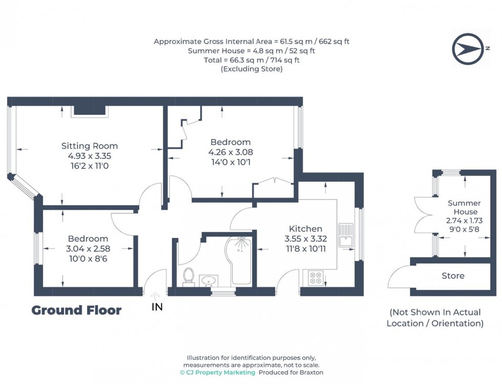 Floorplan for Kenwood Close, Maidenhead