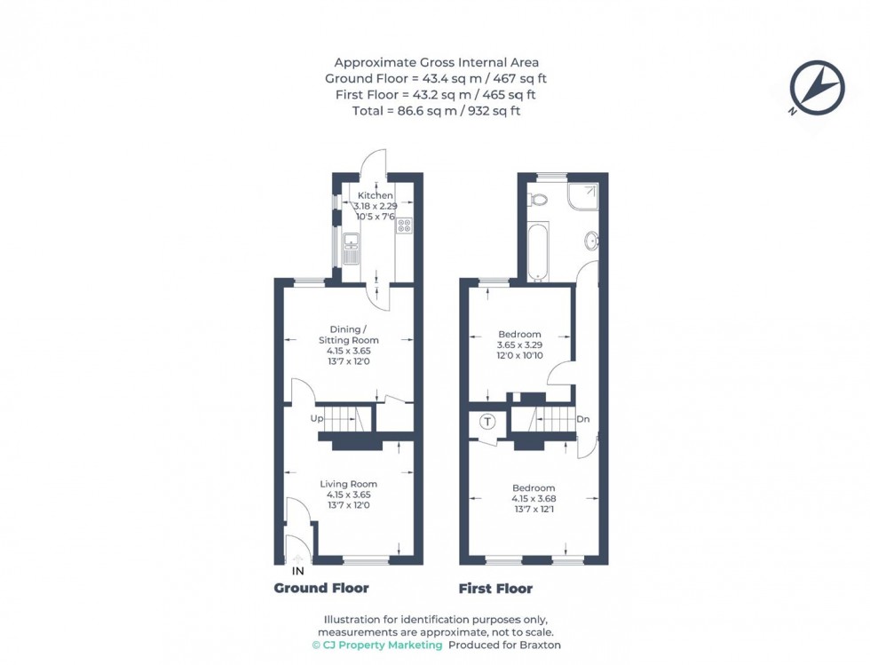 Floorplan for Belmont Road, Maidenhead