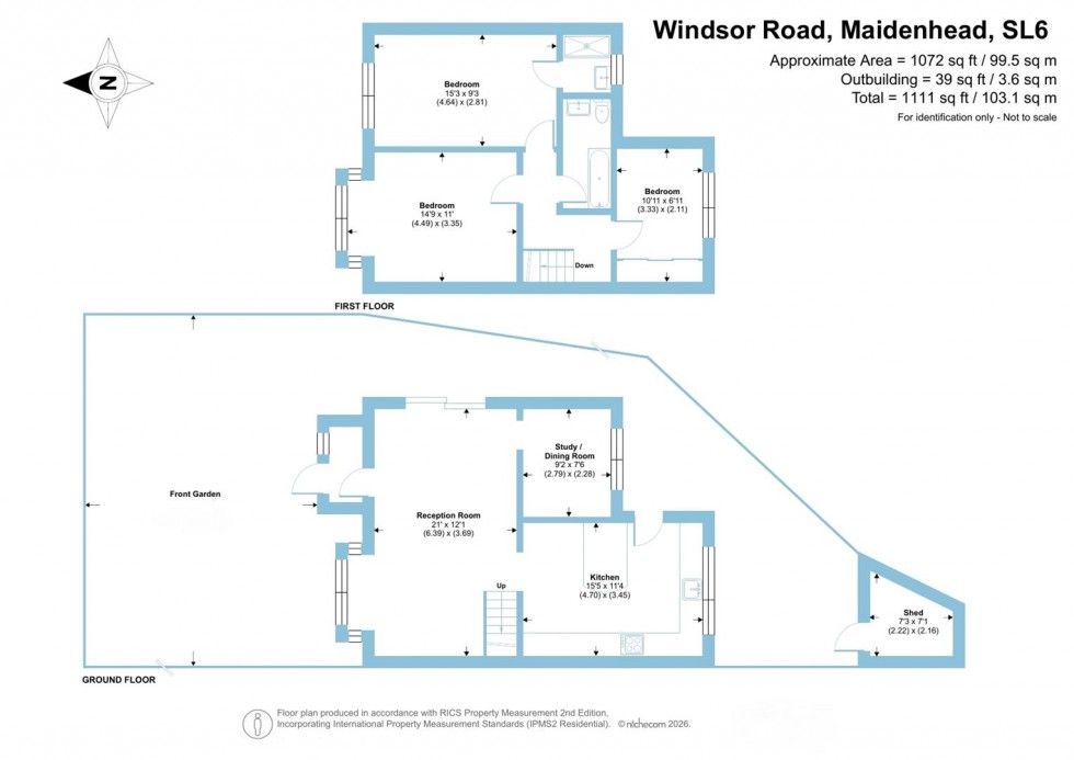 Floorplan for Windsor Road, Maidenhead