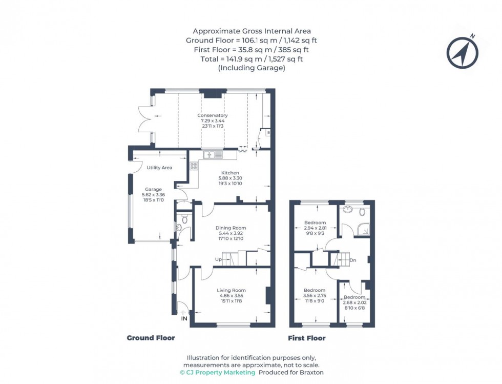 Floorplan for Winchester Drive, Maidenhead
