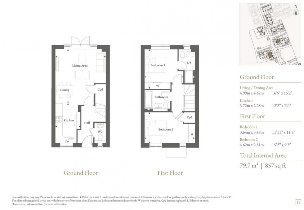 Floorplan for De Havilland Place, Maidenhead