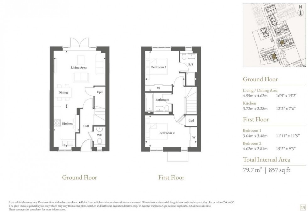 Floorplan for De Havilland Place, Maidenhead
