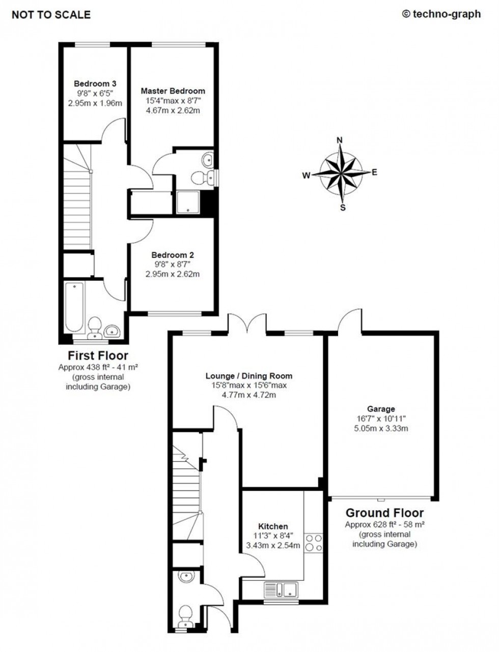 Floorplan for Willow Close, Maidenhead, Berkshire