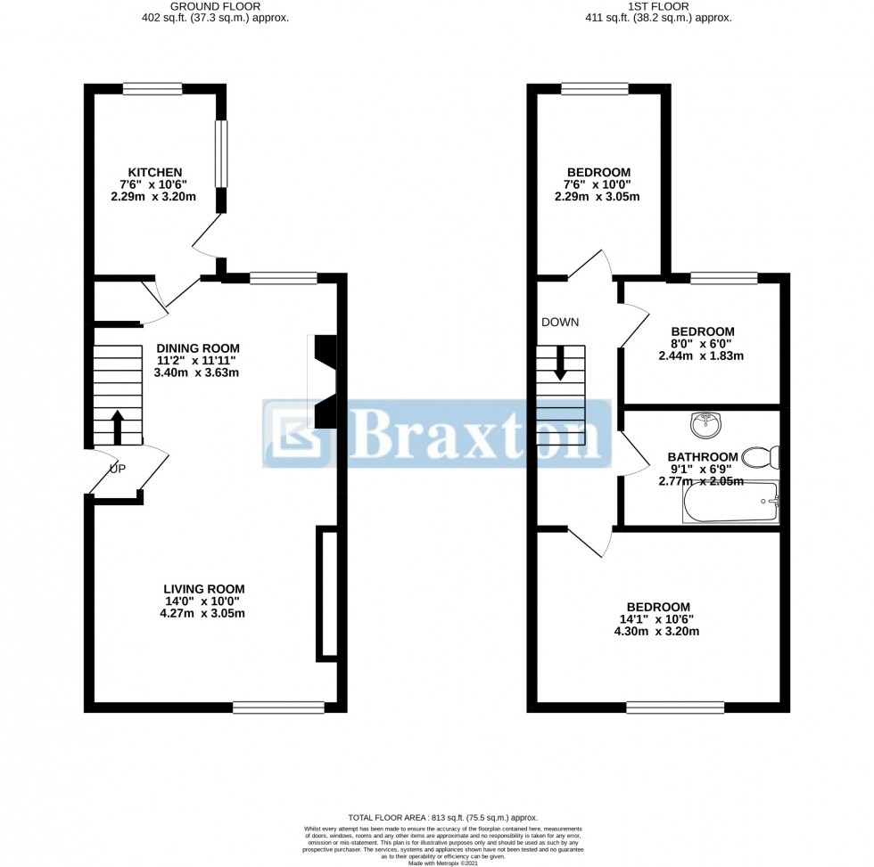 Floorplan for The Croft MAIDENHEAD Berkshire
