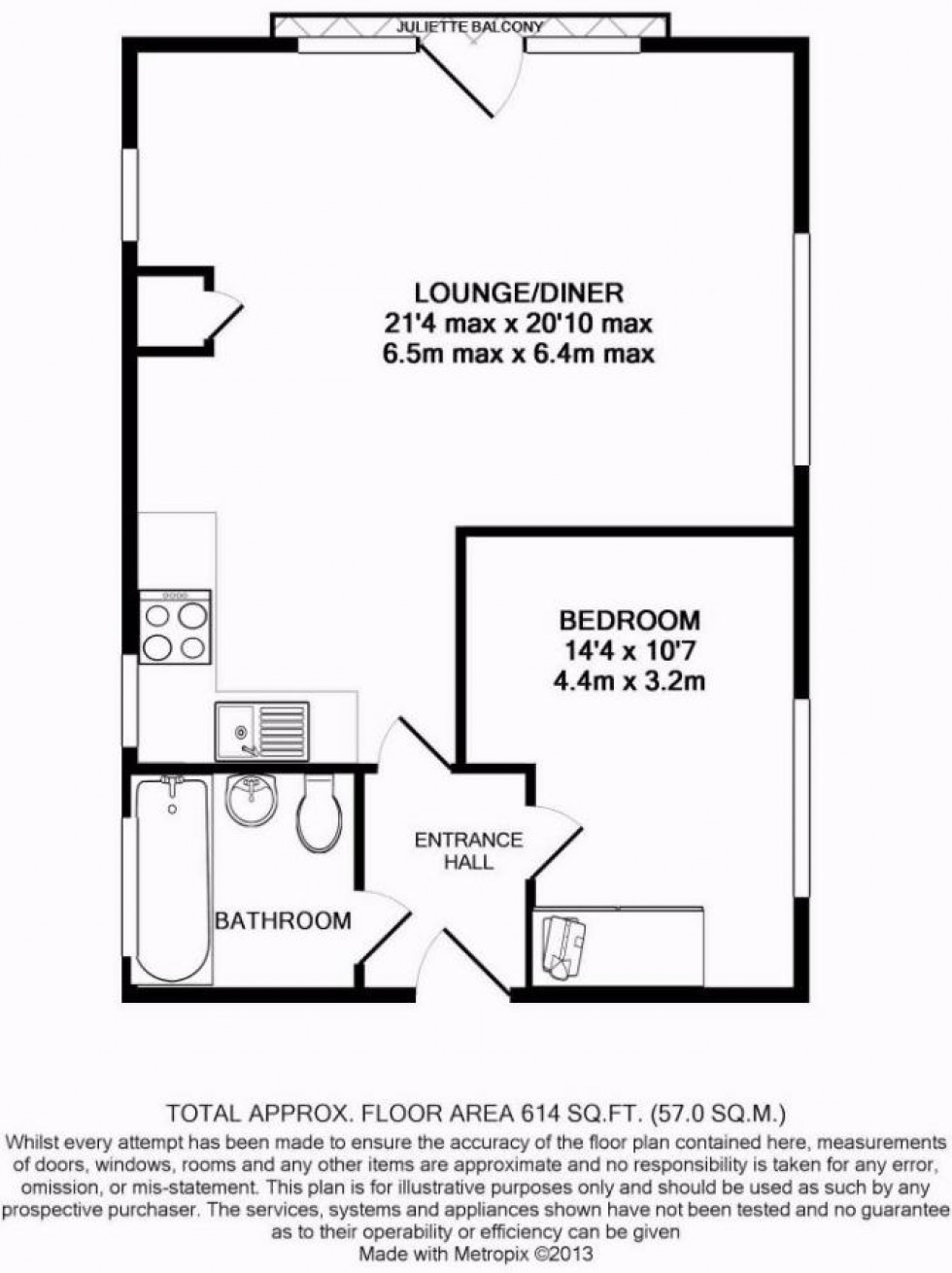 Floorplan for Grenfell Road MAIDENHEAD Berkshire