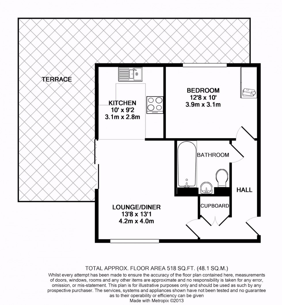 Floorplan for Kidwells Close Maidenhead Berkshire