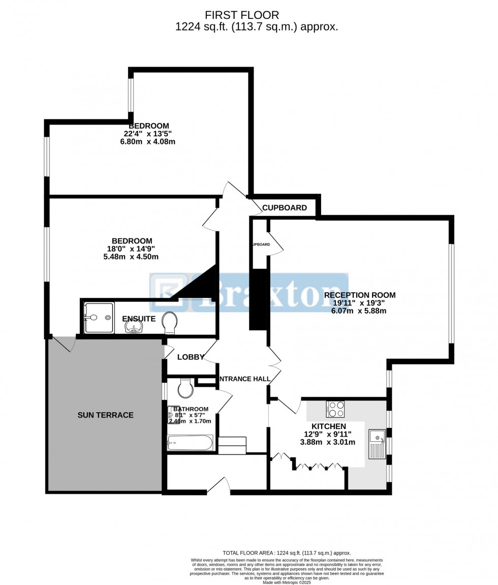Floorplan for Islet Park House, Islet Road, Maidenhead