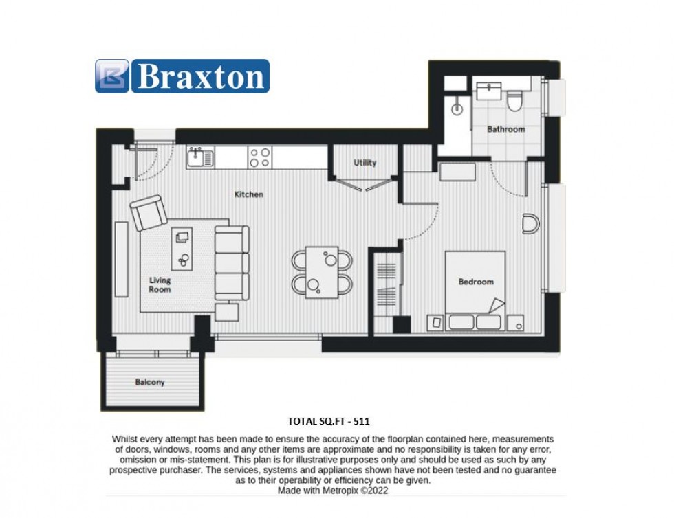Floorplan for Queen Street, Maidenhead