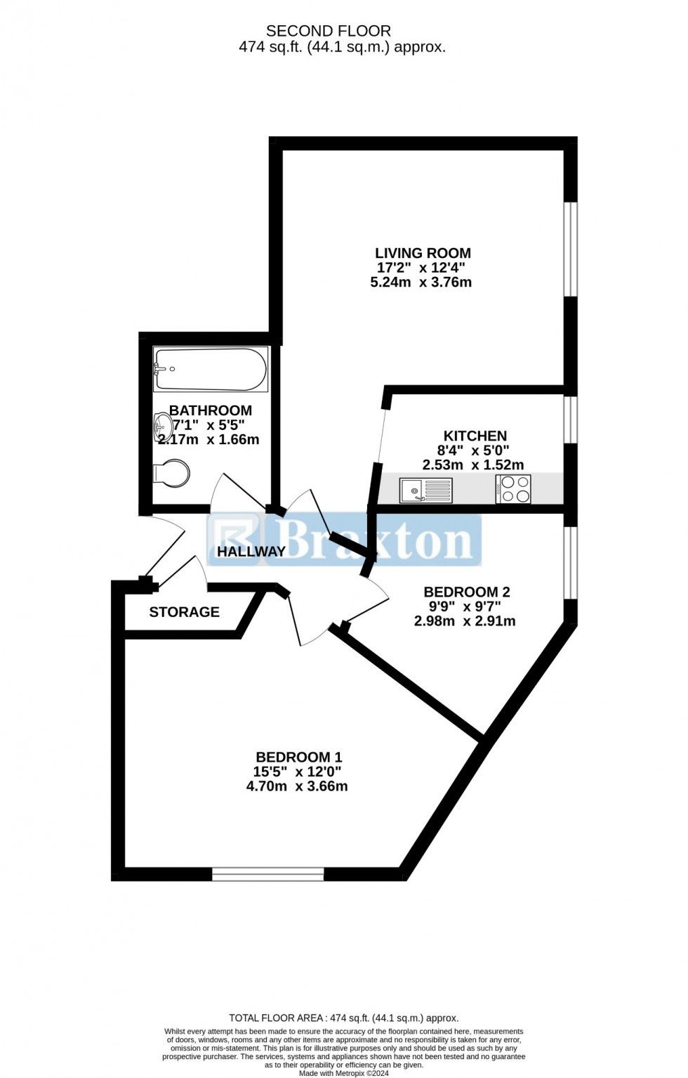 Floorplan for Close To Town & Station, Maidenhead