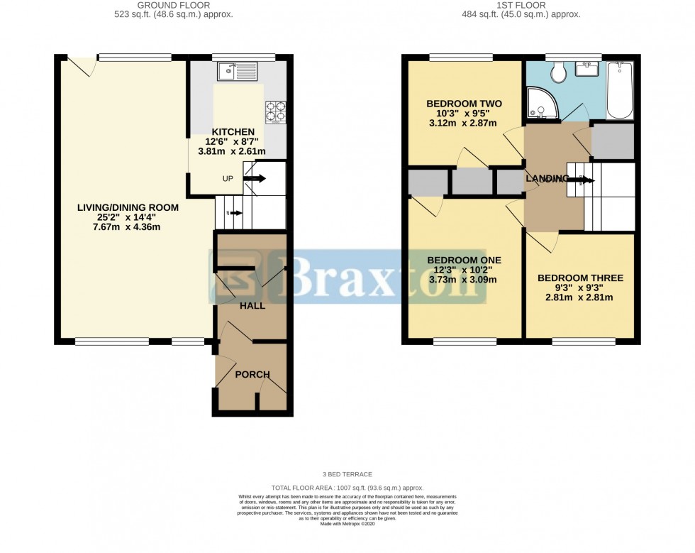 Floorplan for Green Leys MAIDENHEAD Berkshire
