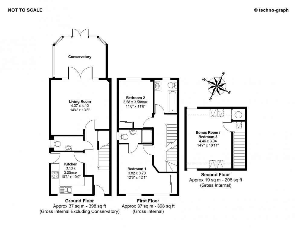Floorplan for Woodbury Close, Maidenhead