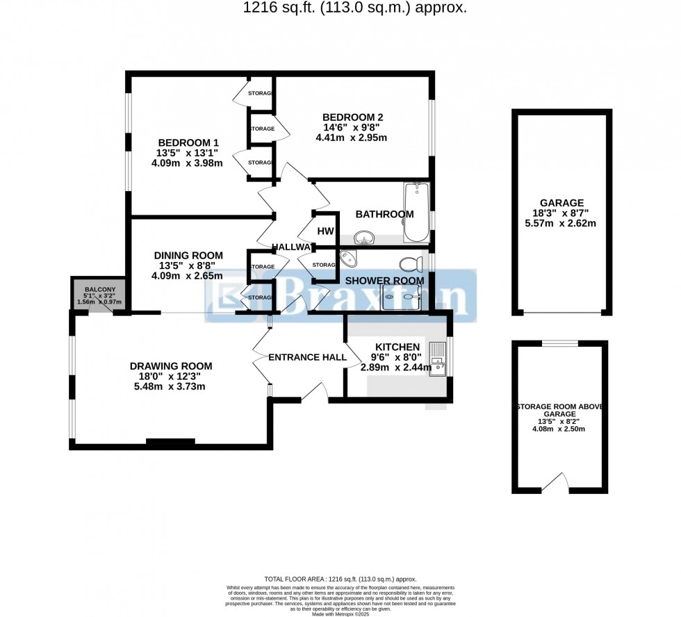 Floorplan for Bray, Maidenhead