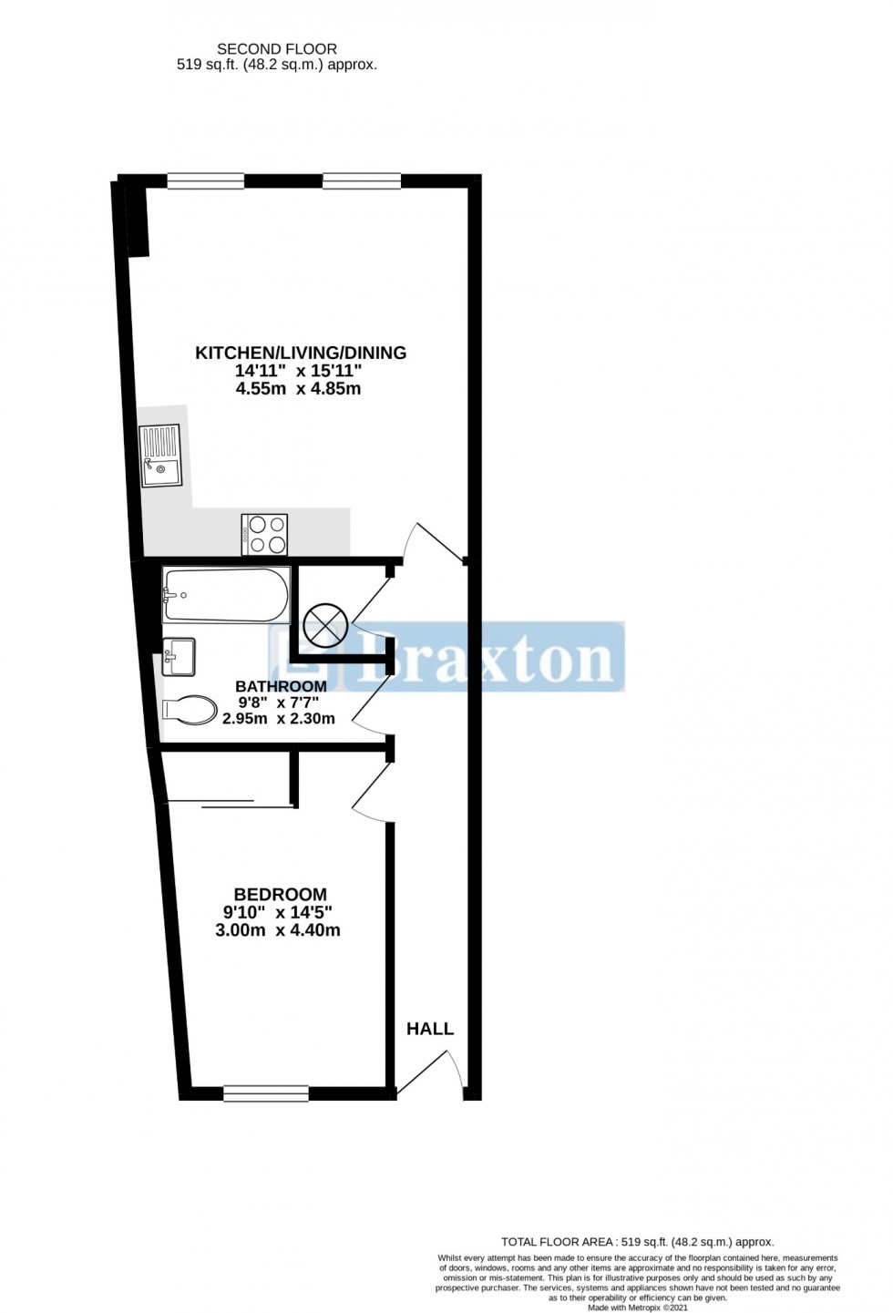 Floorplan for Waterside Quarter The Colonade Maidenhead