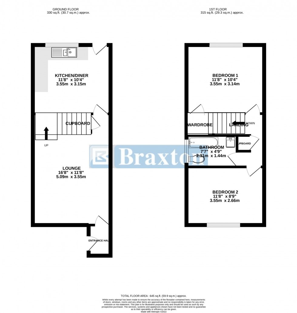 Floorplan for Fotherby Court, Maidenhead, Berkshire