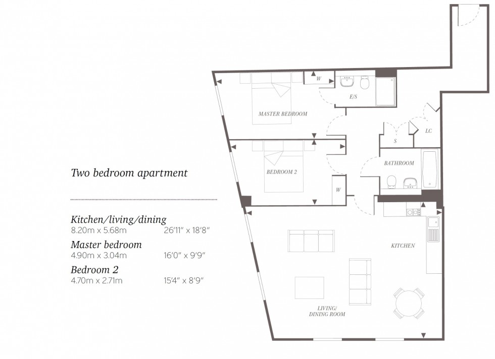 Floorplan for Saint Ives Road Maidenhead Berkshire