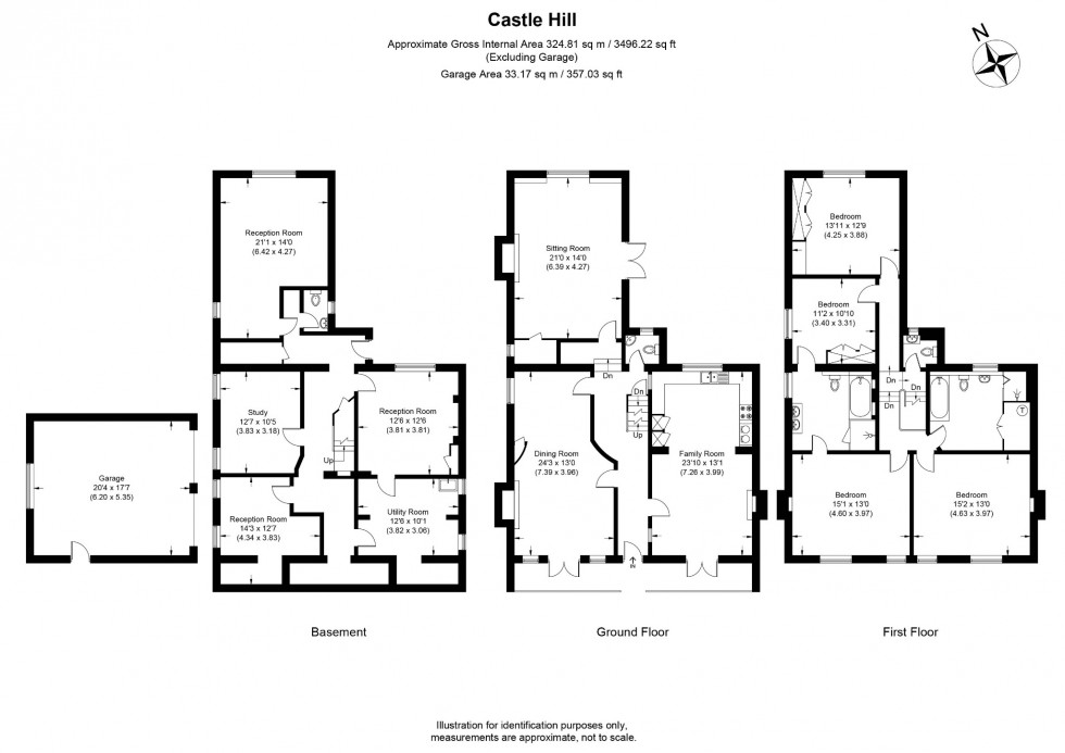 Floorplan for Castle Hill Terrace, Maidenhead