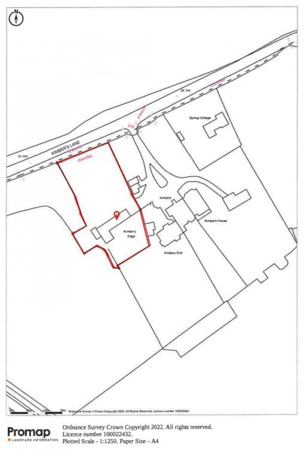 Floorplan for Kimber's Lane, Maidenhead