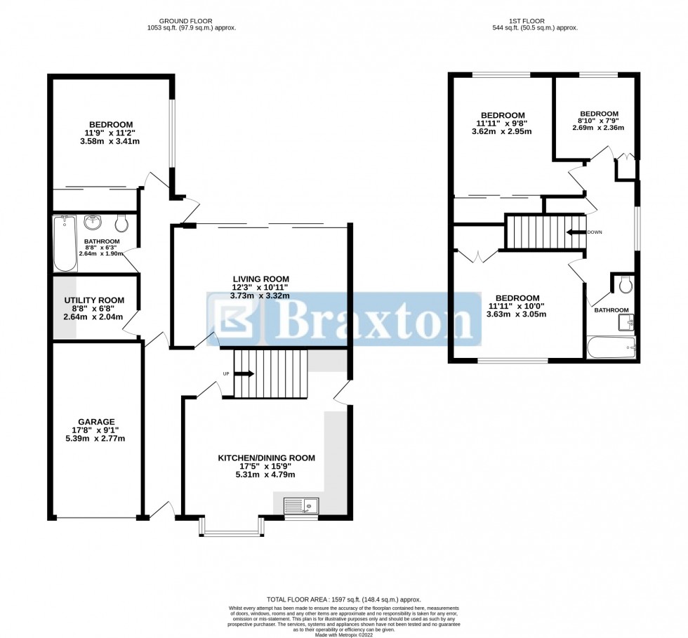 Floorplan for Maidenhead Road, Windsor, Berkshire