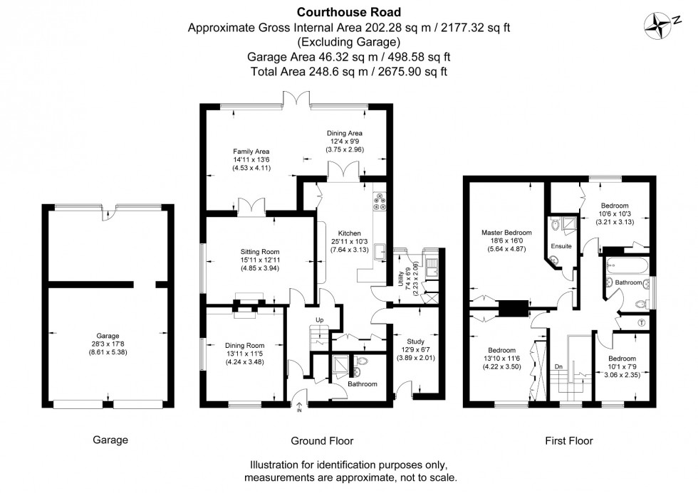 Floorplan for Courthouse Road, Maidenhead