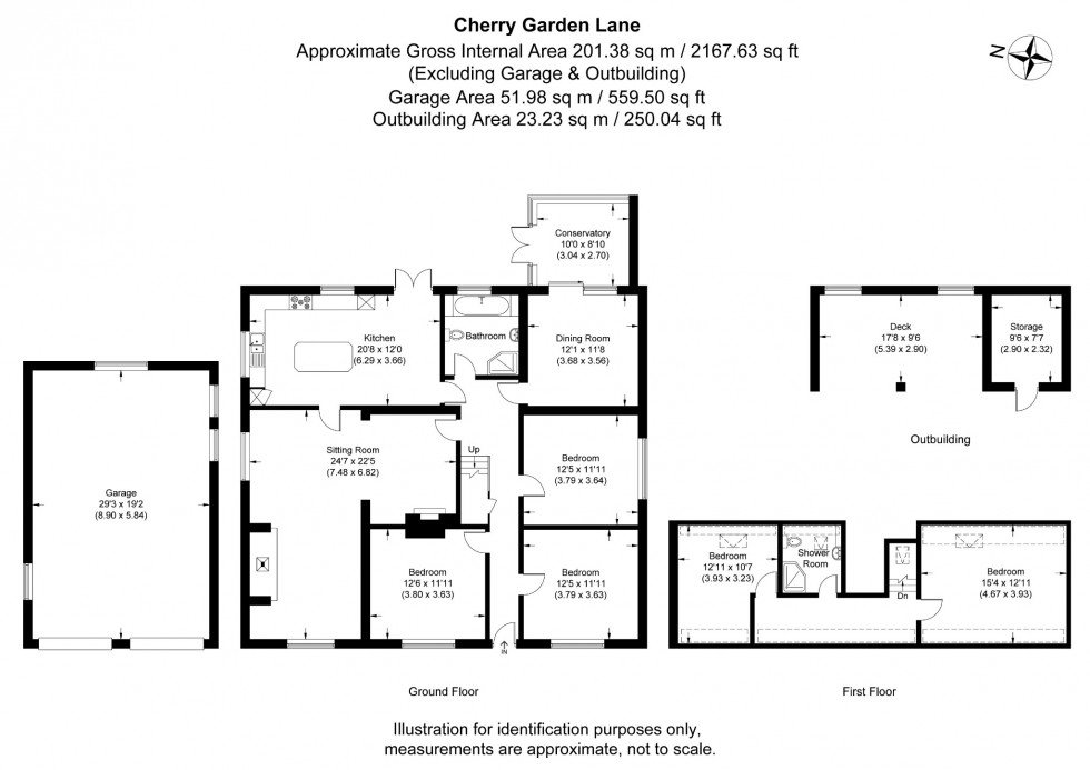 Floorplan for Cherry Garden Lane, Maidenhead