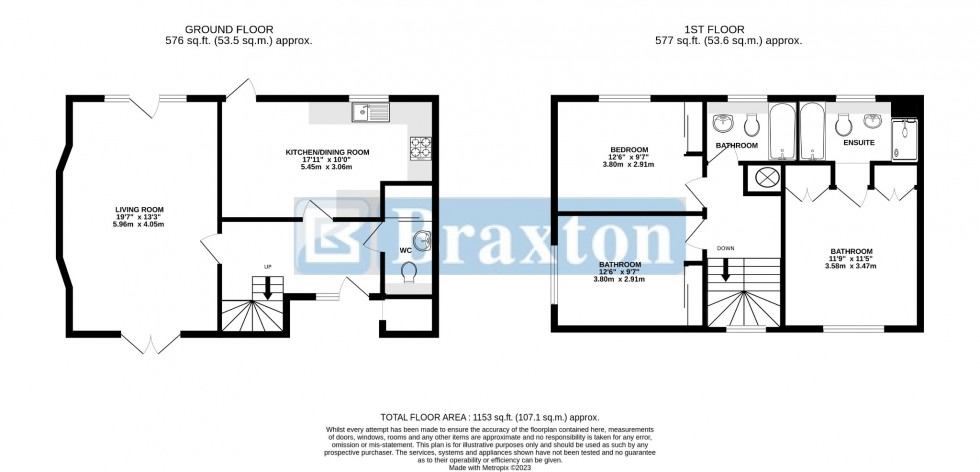 Floorplan for Honey Lane, Hurley, Berkshire