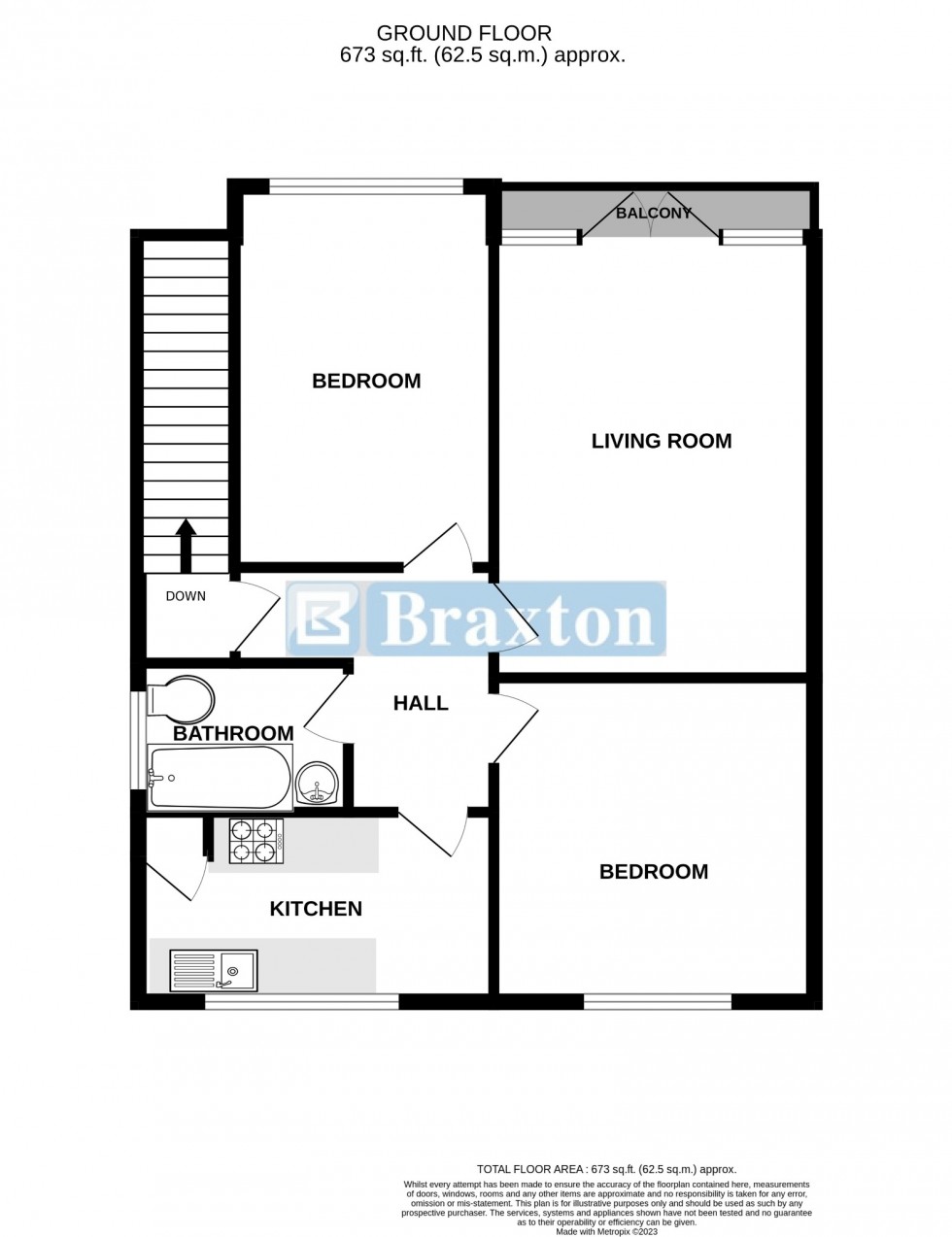 Floorplan for Belmont Crescent, Maidenhead, Berkshire