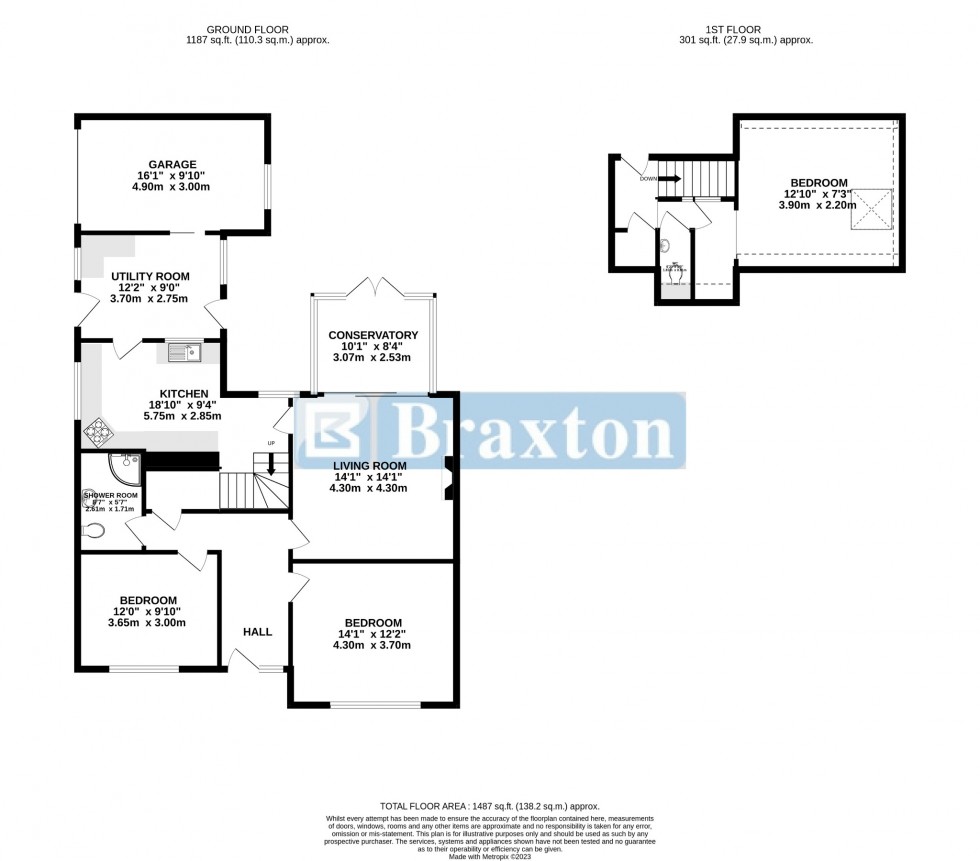 Floorplan for Walker Road, Maidenhead