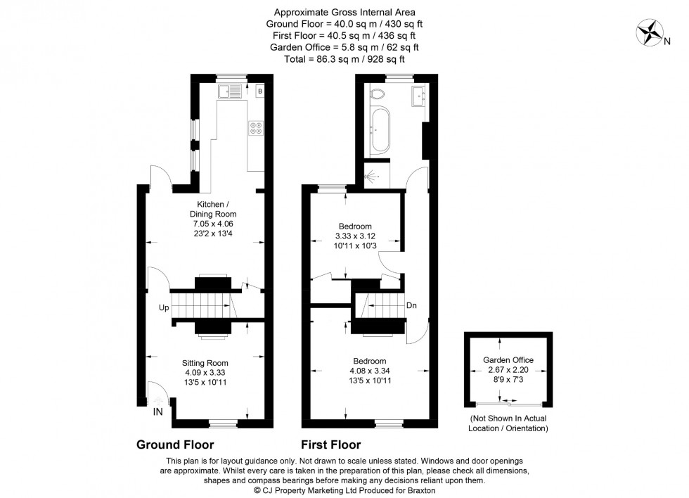 Floorplan for Powney Road, Maidenhead