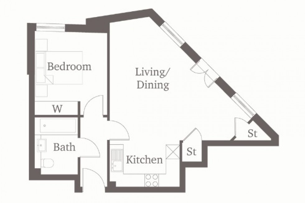 Floorplan for Park Street, Maidenhead, Berkshire