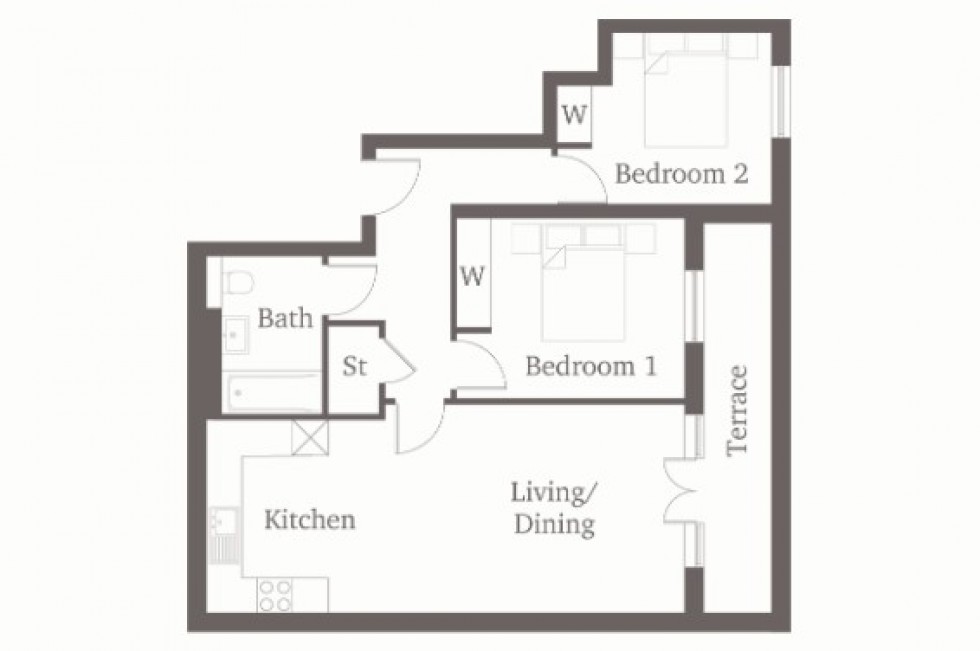 Floorplan for Park Street, Maidenhead, Berkshire