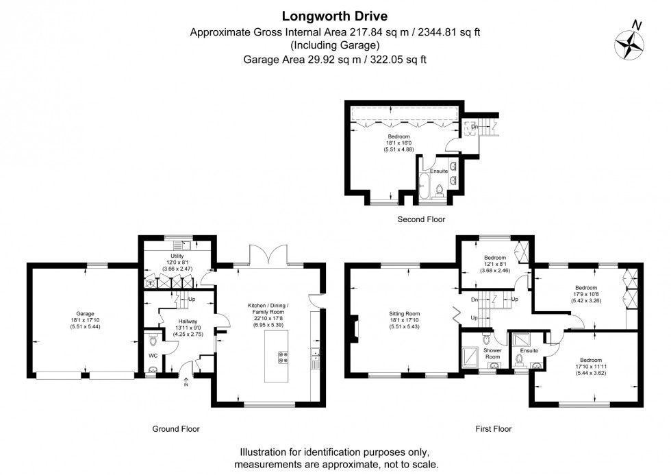 Floorplan for Longworth Drive, River Area, Maidenhead