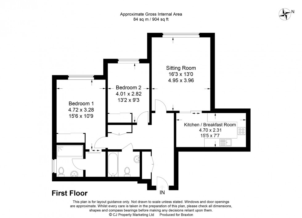 Floorplan for Shoppenhangers Road, Maidenhead