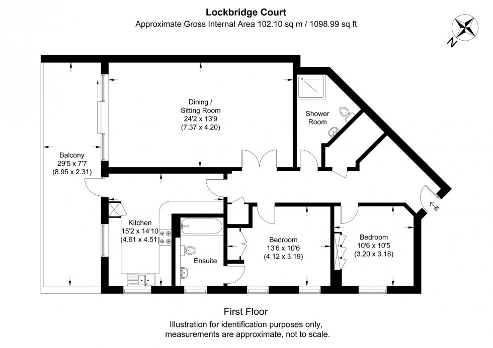 Floorplan for River Views, Maidenhead