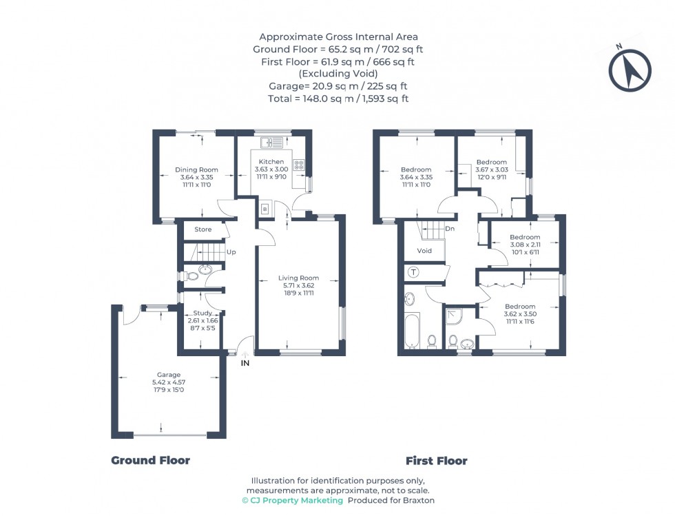 Floorplan for Highfield Lane, Maidenhead