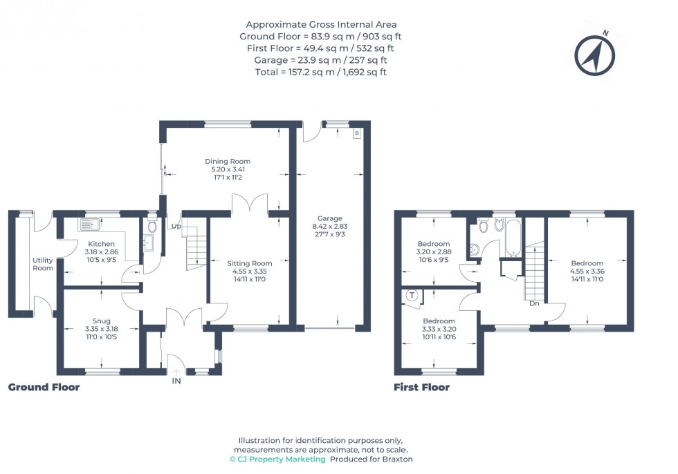 Floorplan for Clifton Close, Maidenhead