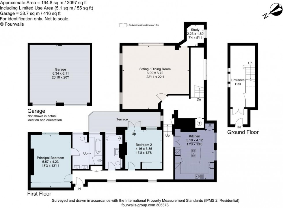 Floorplan for Mawson Avenue, Littlewick Green