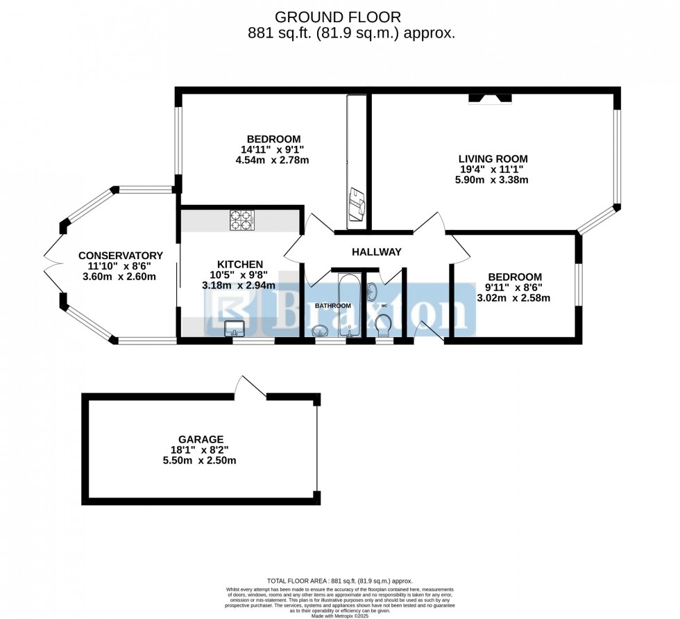 Floorplan for Burcot Gardens, Maidenhead